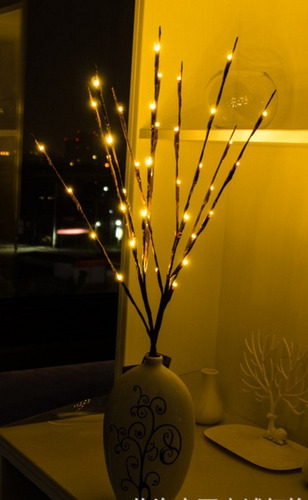 Rama Con Luces Led Decoración A Pila