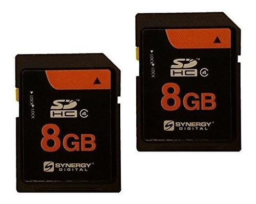 Memoria Para Videocamara 2 Unidad 8 Gb Segura Digital