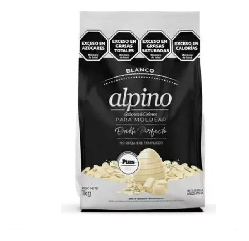 Chocolate Para Moldear Huevos Pascua Alpino Lodiser Pins 1kg