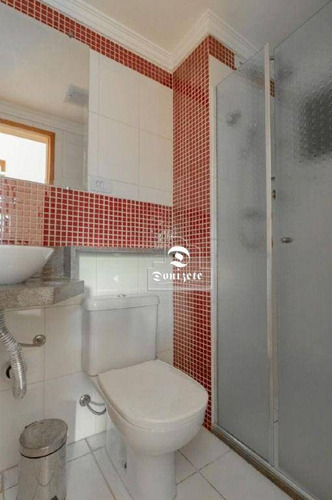 Imagem 10 de 16 de Apartamento Com 2 Dormitórios À Venda, 50 M² Por R$ 310.000,00 - Vila Eldízia - Santo André/sp - Ap17408