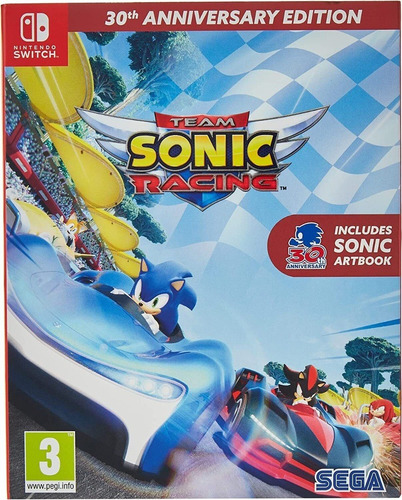 Team Sonic Racing 30 Anniversary Nintendo Switch (importado)