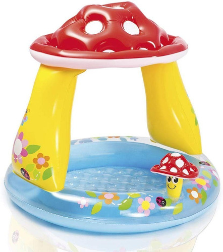 Piscinas Infantiles Inflable Intex Honguito Con Techo