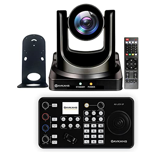 Cámara Avkans 30x Ndi Ptz + Controlador Ip Joystick