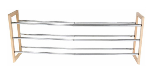 Imagen 4 de 4 de Zapatera Extensible 3 Niveles 18 Pares