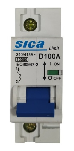 Llave Termica Unipolar 1 X 100a Sica