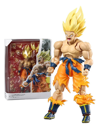 Figura De Juguete Shf Dragon Ball Son Goku, Legendaria Figur