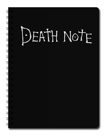 Imagen 1 de 1 de Cuaderno Death Note [ref. Iot0407]