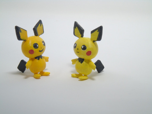 Pichu Shiny Y Normal 5,5 Cm