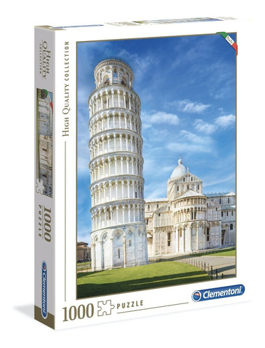 Rompecabezas Puzzle Clementoni High Collection 1000 Pz Pisa