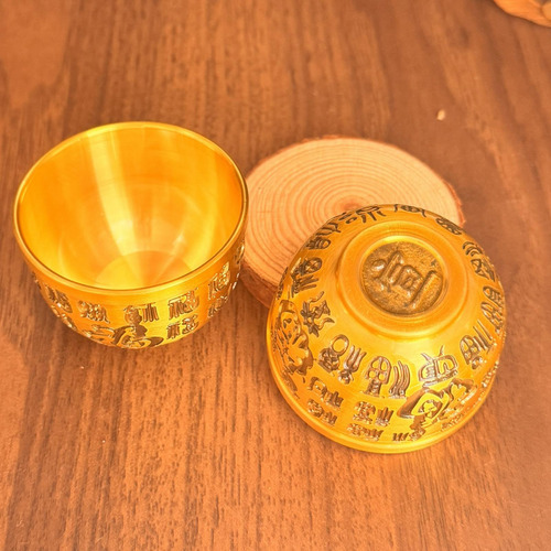 5 Tigela De De Bronze, Tigela Decorativa De Feng Shui,