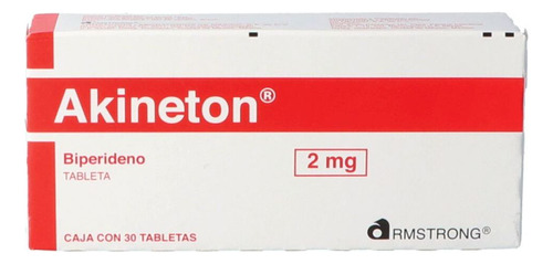 Akineton 2 Mg 30 Tabletas