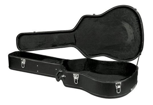 Carrion C-1501 Caja De La Guitarra Acústica Negro Rígida Aco