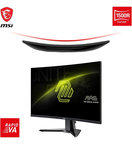 Monitor 27 Msi Mag 27cq6f 2k Wqhd 180hz 0.5ms