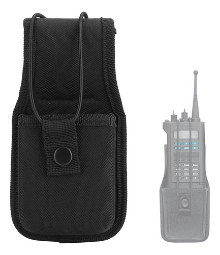 Bolsa Walkie Talkie Ht1000 De Nailon Negra, Radio Multifunci