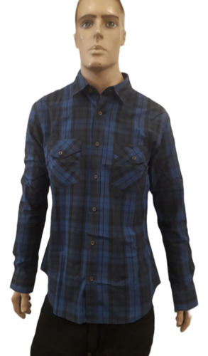 Camisa Wrangler Hombre ,heritage Slim Fit, 100% Algodón 