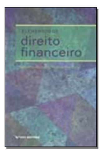 Libro Elementos De Direito Financeiro De Montoro Eugenio Aug