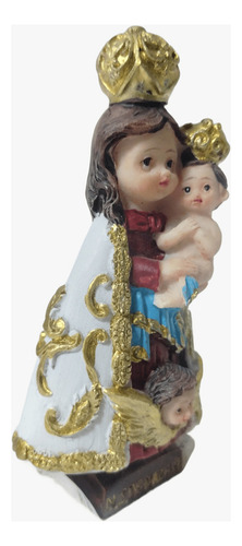 Imagem Nossa Senhora De Nazaré Baby 7 Cm - Resina
