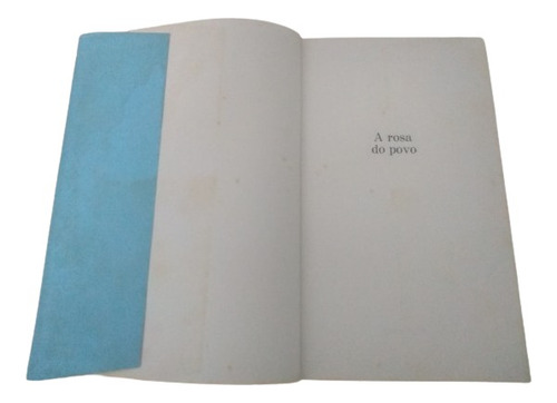 Livro - A Rosa Do Povo - Capa Dura - Carlos Drummond De Andrade