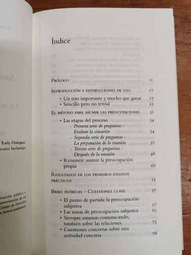 Asumir Las Preocupaciones Propias - Herder