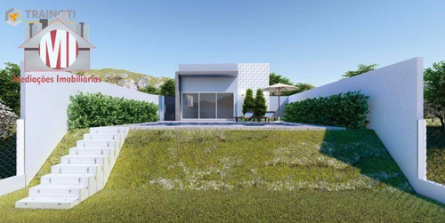 Linda Chácara Em Fase De Acabamento Com Escritura, 01 Suíte, Próxima Da Cidade, Internet, À Venda, 500 M² Por R$ 390.000 - Zona Rural - Pinhalzinho/sp - Ch0870