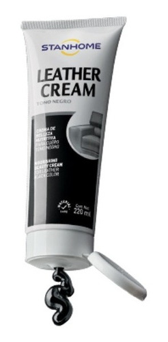 Stanhome Leather Cream - Crema Para Cuero Tono Negro 200 Ml