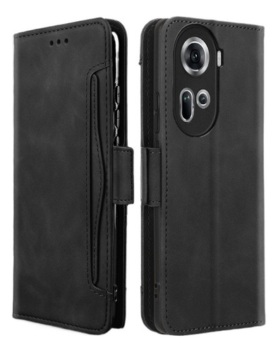 For Oppo Reno11 5g 2 In 1 Combo Pu Wallet Card Slot Case