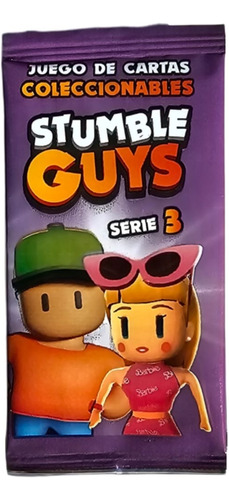 Cartas Stumble Guys Serie 3 Pack X20 Sobres Fs