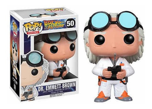 Dr. Emmet Brown 50 Back To The Future Funko Pop Original