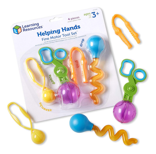 Learning Resources Helping Hands Fine Motor Tool Set Toy ...