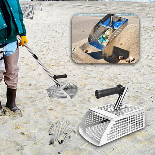 Long Many Sand Spade Garden Tool Desmontable Portátil Para