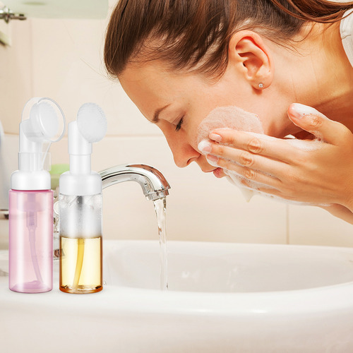 Frasco De Espuma Para Limpeza Facial Mini 4 Unidades