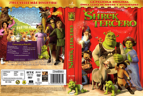 Dvd Original Shrek Tercero