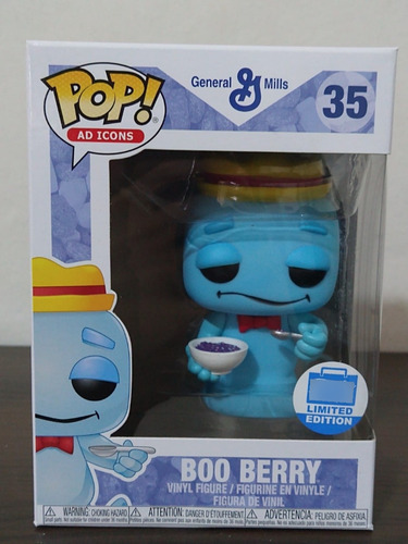Funko Pop Boo Berry 35 Ad Icons General Mills