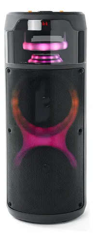 Parlante Torre Portatil Bluetooth Zqs8223 Con Efecto De Luce