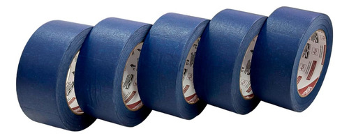 Fita Crepe Azul Larga 48x50 - 02 Rolos