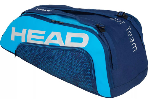 Raquetero Head Tour Team 9r Navy Blue Color Negro