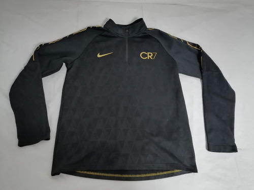 Sudadera Futbol Cr7 Talla 14-16 Med Cierre Original Ronaldo 