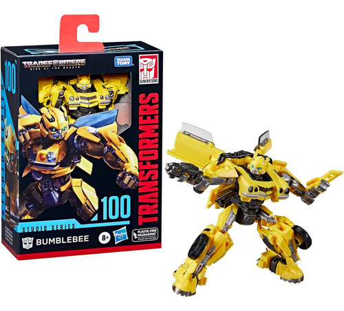 Figura De Acción  Bumblebee Rise Of The Beasts F7237 De Hasbro Studio Series