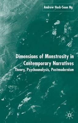 Dimensions Of Monstrosity In Contemporary Narratives - A....