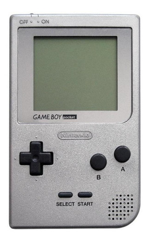 Nintendo Game Boy Pocket Standard  color silver