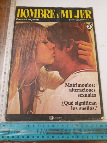 Revista Hombre Y Mujer No 2 1974