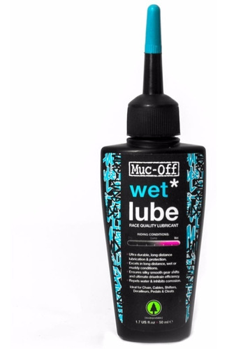 Óleo Lubrificante Muc-off Wet Lub Úmido 50ml