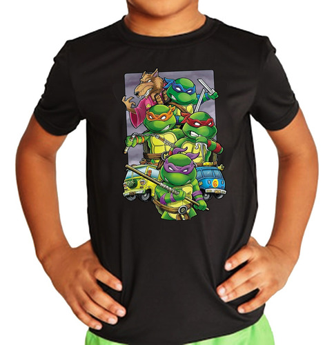 Remera Tortugas Ninjas Para Chicos