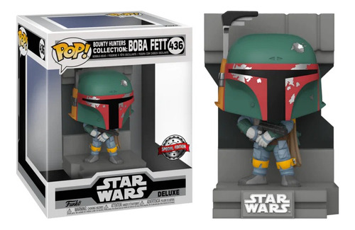 Funko Pop - Star Wars- Bounty Hunters - Boba Fett 436 