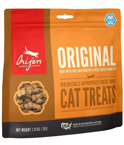 Orijen Orijen Original Liofilizado Gato Golosinas, 1.25 Oz