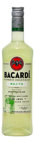 Ron Bacardi Mojito 750cc 1 Unidad