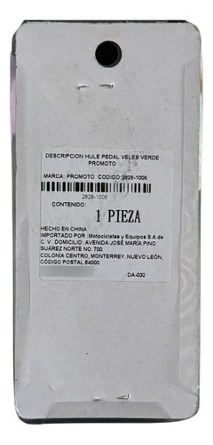Protector De Calzado Moto Cubre Pedal Funda Palanca Universa