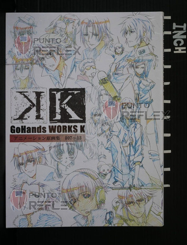 Gohands Works Genga Collection 4 Libros + Box K-project