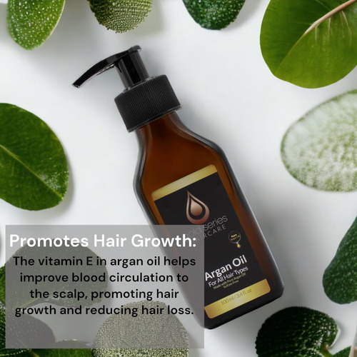 Aceite De Argán Para Estimular El Crecimiento Del Cabello