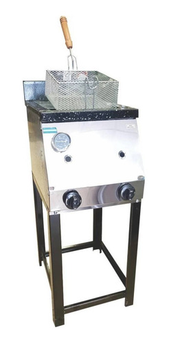 Imagen 2 de 2 de Freidora industrial Tecno Calor Económica 18 L acero inoxidable